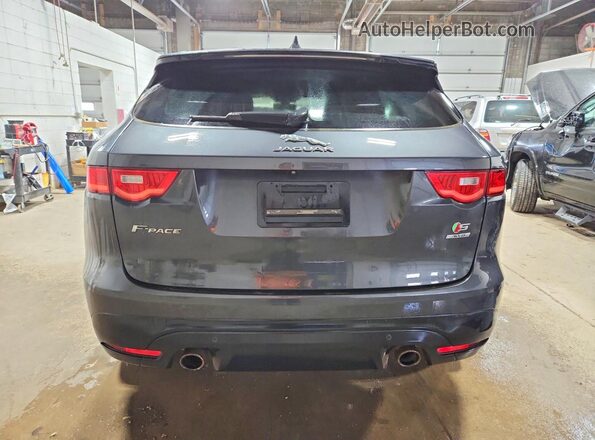 SADCM2FVXKA365691 2019 JAGUAR F-PACE Charcoal უკანა ხედი