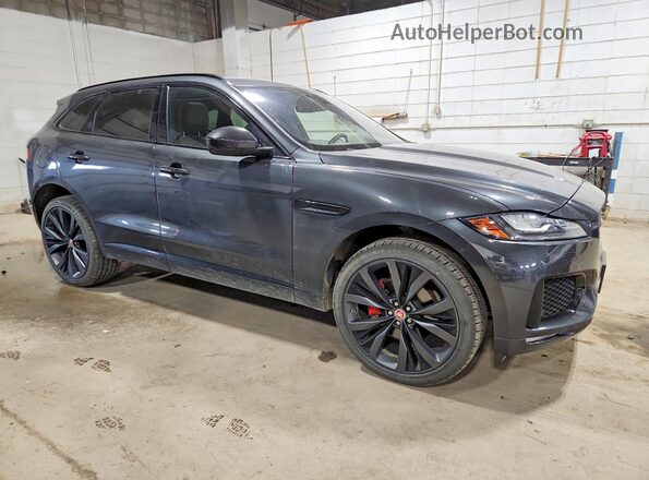 SADCM2FVXKA365691 2019 JAGUAR F-PACE Charcoal წინა მარჯვენა