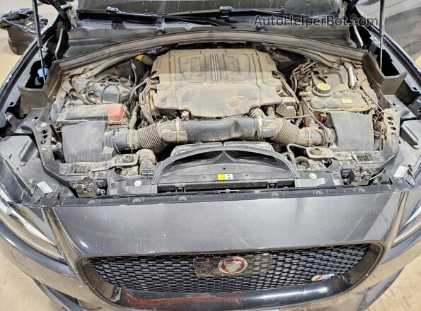 SADCM2FVXKA365691 2019 JAGUAR F-PACE Charcoal ძრავის განყოფილების ხედი