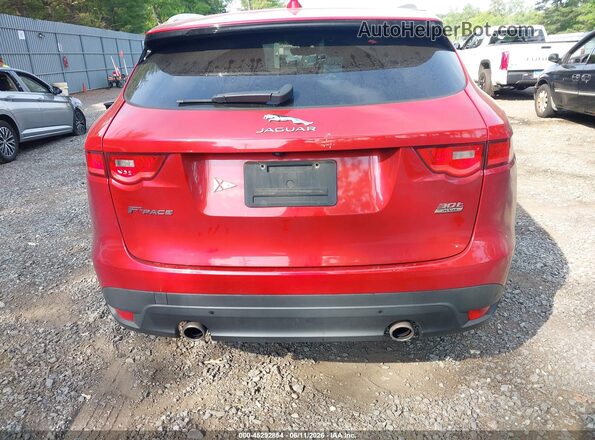 SADCN2GX6KA395381 2019 JAGUAR F-PACE Red Widok z przodu