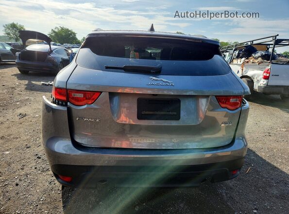 SADCP2FX3LA618232 2020 JAGUAR F-PACE Gray Հետևի տեսք