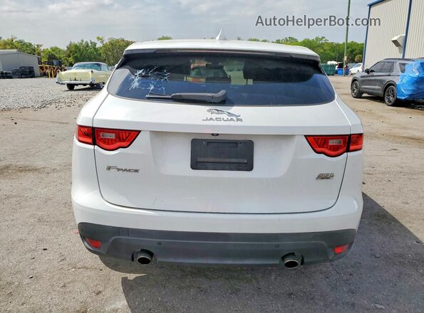 SADCS2FX4KA390948 2019 JAGUAR F-PACE White Հետևի տեսք