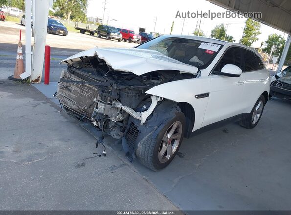 SADCS2FX4KA601792 2019 JAGUAR F-PACE White Передня ліва чверть