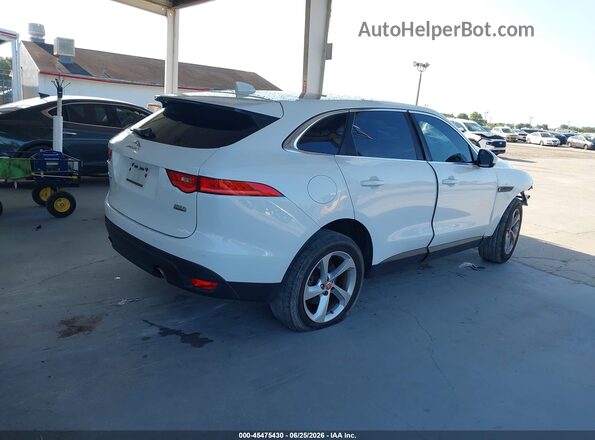 SADCS2FX4KA601792 2019 JAGUAR F-PACE White Задня права чверть