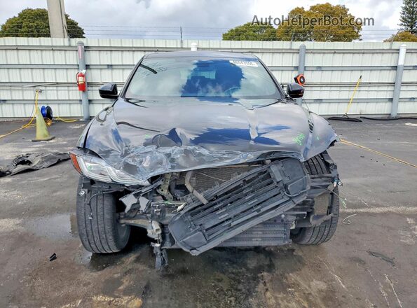 SADCT2FU8MA679725 2021 JAGUAR F-PACE Черный Вид спереди