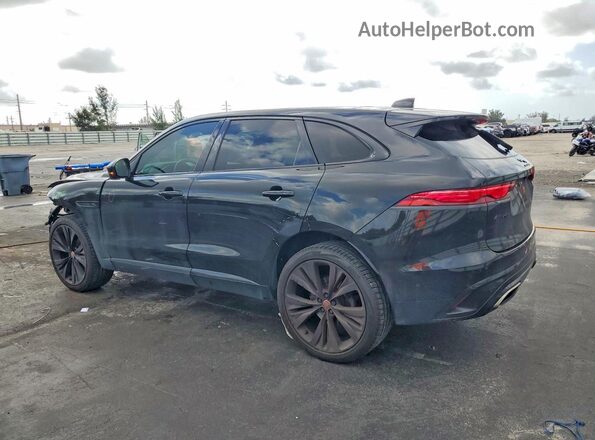 SADCT2FU8MA679725 2021 JAGUAR F-PACE Черный Задняя левая четверть
