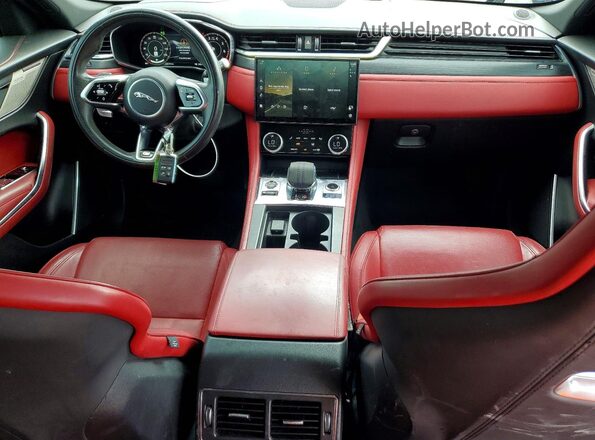 SADCT2FU8MA679725 2021 JAGUAR F-PACE Черный Вид панели приборов