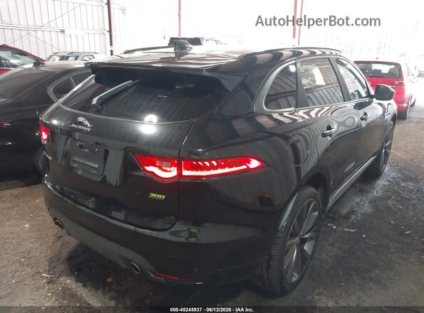 SADCX2GX2LA652337 2020 JAGUAR F-PACE Black Հետևի աջ