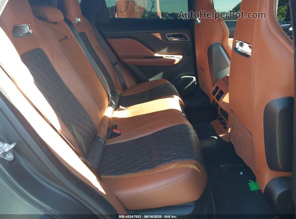 SADCZ2EE0KA606581 2019 JAGUAR F-PACE Gray Вид наклейки з VIN-кодом