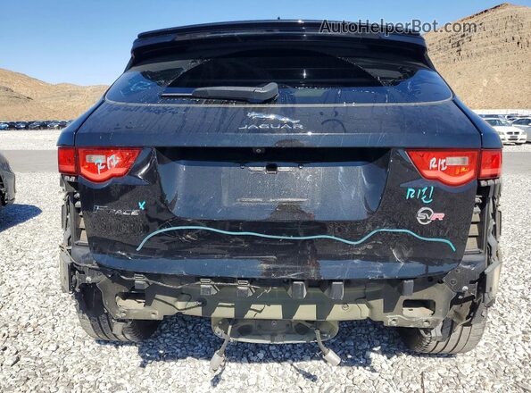 SADCZ2EE2LA642631 2020 JAGUAR F-PACE Black უკანა ხედი