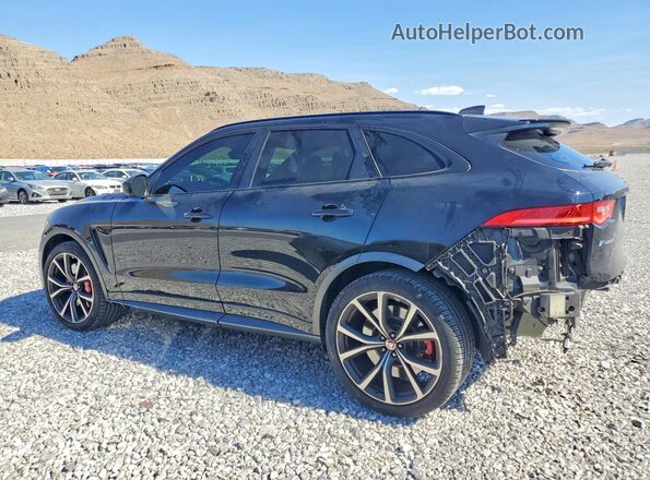 SADCZ2EE2LA642631 2020 JAGUAR F-PACE Black უკანა მარცხენა