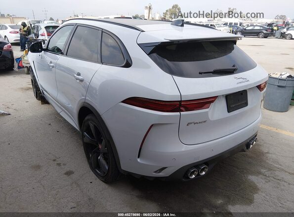 SADCZ2EE2MA680944 2021 JAGUAR F-PACE White Rear left