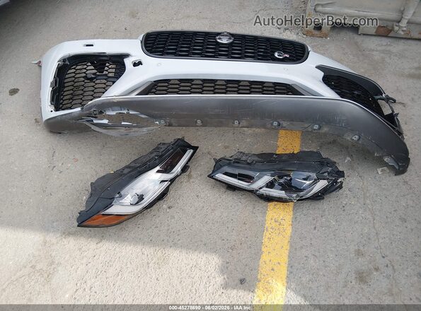 SADCZ2EE2MA680944 2021 JAGUAR F-PACE White Instrument cluster view