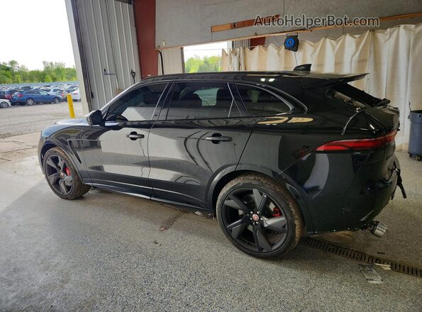 SADCZ2EE3NA693459 2022 JAGUAR F-PACE Black Rear left