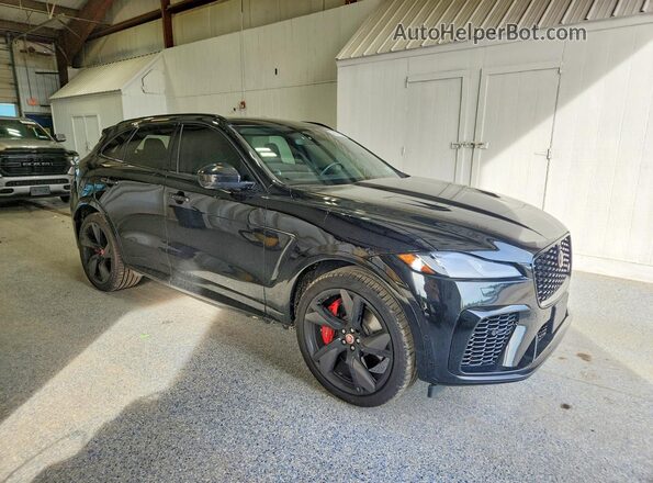 SADCZ2EE3NA693459 2022 JAGUAR F-PACE Black Front right