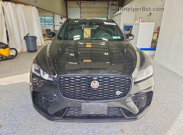 SADCZ2EE3NA693459 2022 JAGUAR F-PACE Black Front view