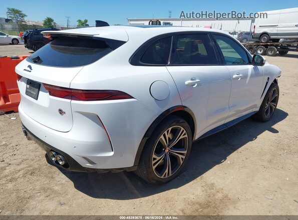SADCZ2EE5NA690370 2022 JAGUAR F-PACE Белый Задняя правая четверть