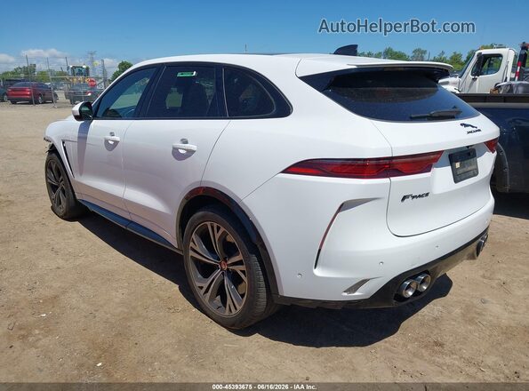 SADCZ2EE5NA690370 2022 JAGUAR F-PACE Белый Задняя левая четверть