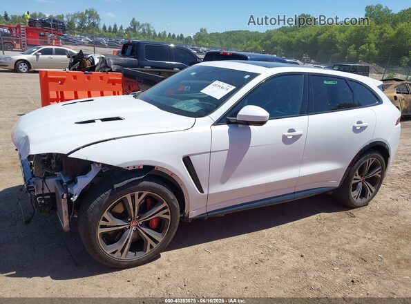 SADCZ2EE5NA690370 2022 JAGUAR F-PACE Белый Панорамный вид салона 360°