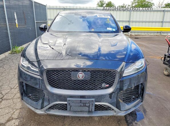 SADCZ2EEXLA617377 2020 JAGUAR F-PACE Black Դիմացի տեսք
