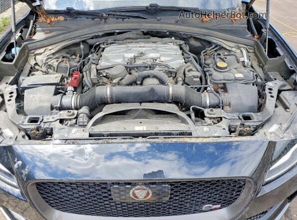 SADCZ2EEXLA617377 2020 JAGUAR F-PACE Black Շարժիչի բաժամունքի տեսք