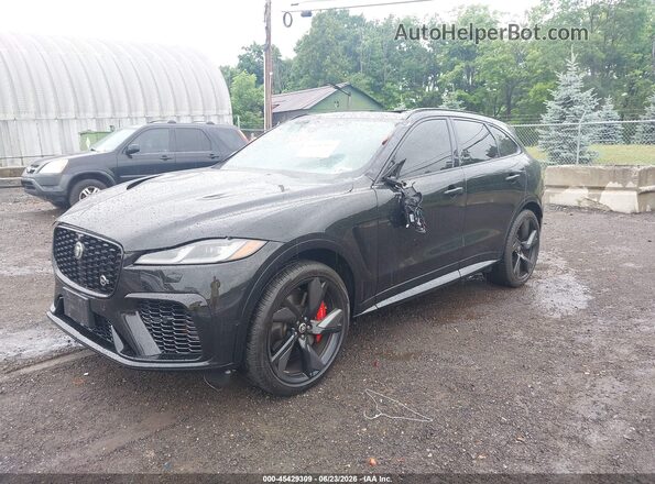 SADCZ2FE5SA750979 2025 JAGUAR F-PACE Black Vista tres cuartos delantera izquierda