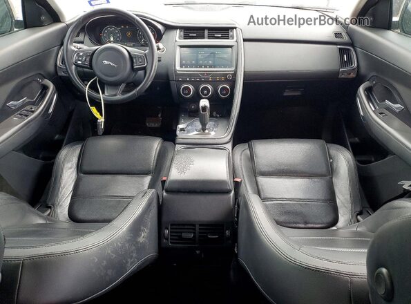 SADFJ2FX9K1Z62984 2019 JAGUAR E-PACE White წინა პანელის ხედი