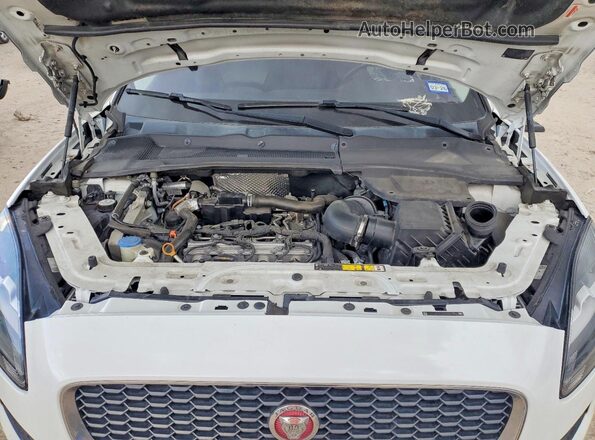 SADFJ2FX9K1Z62984 2019 JAGUAR E-PACE White ძრავის განყოფილების ხედი