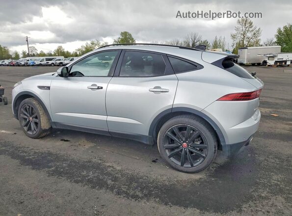 SADFJ2FXXJ1Z07023 2018 JAGUAR E-PACE Silver Задня ліва чверть