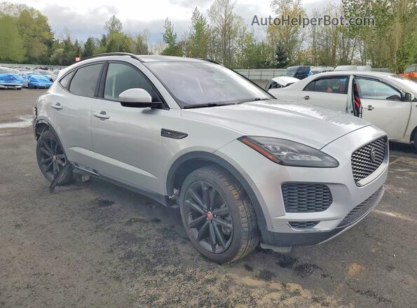SADFJ2FXXJ1Z07023 2018 JAGUAR E-PACE Silver Передня права чверть