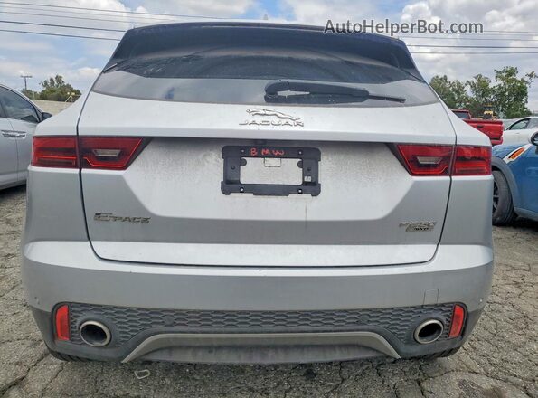 SADFK2FX7K1Z52497 2019 JAGUAR E-PACE Серебряный Вид сзади