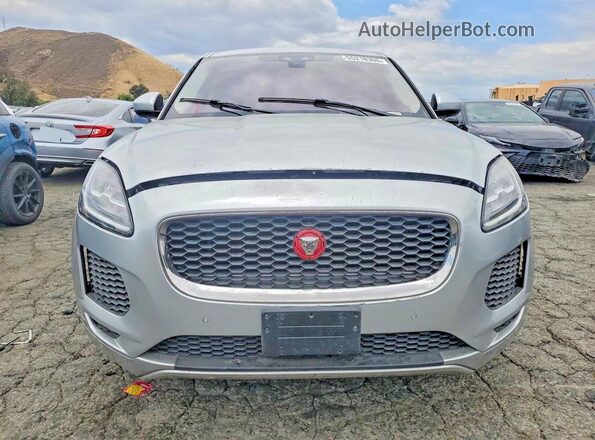 SADFK2FX7K1Z52497 2019 JAGUAR E-PACE Серебряный Вид спереди