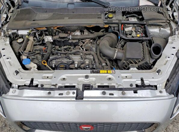 SADFK2FX7K1Z52497 2019 JAGUAR E-PACE Серебряный Вид подкапотного пространства