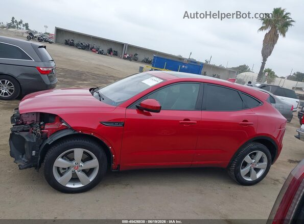 SADFL2GX5K1Z36603 2019 JAGUAR E-PACE Красный Панорамный вид салона 360°