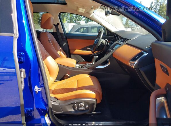 SADFP2FX0L1Z76370 2020 JAGUAR E-PACE Blue Vista interior delantera