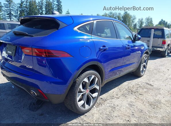 SADFP2FX0L1Z76370 2020 JAGUAR E-PACE Blue Trasero derecho