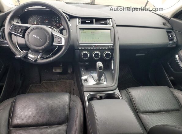 SADFP2FX5L1Z89728 2020 JAGUAR E-PACE Белый Вид панели приборов