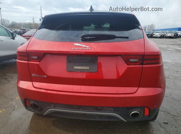 SADFP2FX6N1029904 2022 JAGUAR E-PACE Red Vista trasera