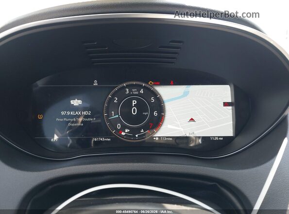SADFP2FXXM1016670 2021 JAGUAR E-PACE White Widok tylnych siedzeń