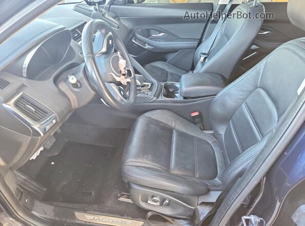 SADFP2FXXM1022906 2021 JAGUAR E-PACE Blue Widok wnętrza z przodu