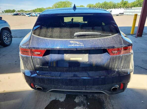 SADFP2FXXM1022906 2021 JAGUAR E-PACE Blue Widok z tyłu