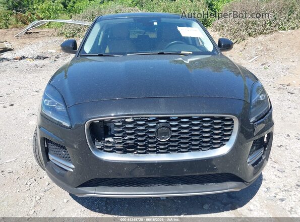 SADFP2FXXN1029873 2022 JAGUAR E-PACE Black Widok zestawu wskaźników