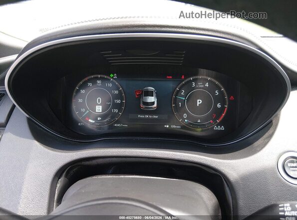 SADFP2FXXN1031168 2022 JAGUAR E-PACE Silver Rear seats view