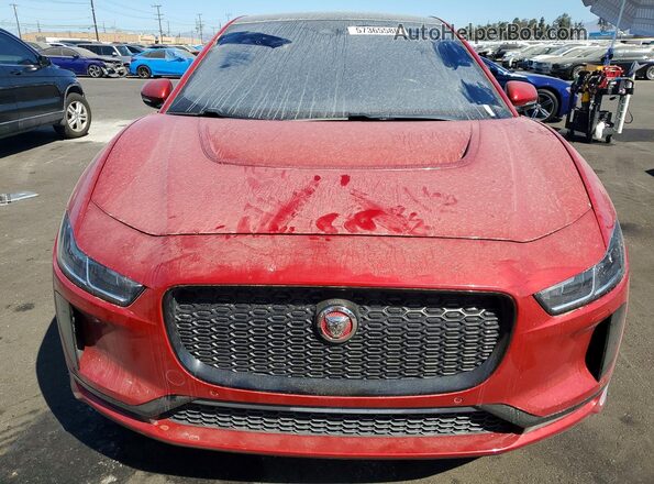 SADHB2S17K1F63694 2019 JAGUAR I-PACE Maroon 
