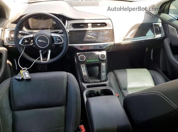 SADHB2S1XK1F68422 2019 JAGUAR I-PACE Black Vista del salpicadero