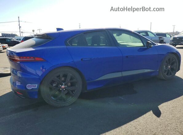 SADHD2S10K1F63711 2019 JAGUAR I-PACE Синий Задняя правая четверть