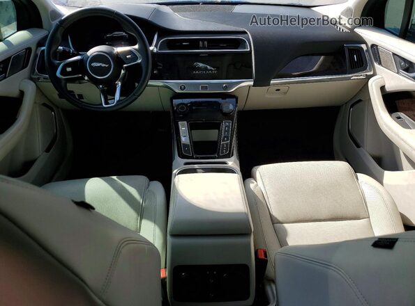 SADHD2S10K1F63711 2019 JAGUAR I-PACE Синий Вид панели приборов