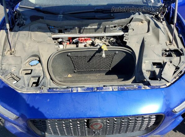 SADHD2S10K1F63711 2019 JAGUAR I-PACE Синий Вид подкапотного пространства