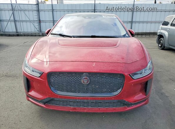 SADHD2S11K1F76600 2019 JAGUAR I-PACE Burgundy წინა ხედი