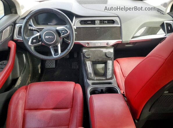 SADHD2S11K1F76600 2019 JAGUAR I-PACE Burgundy წინა პანელის ხედი